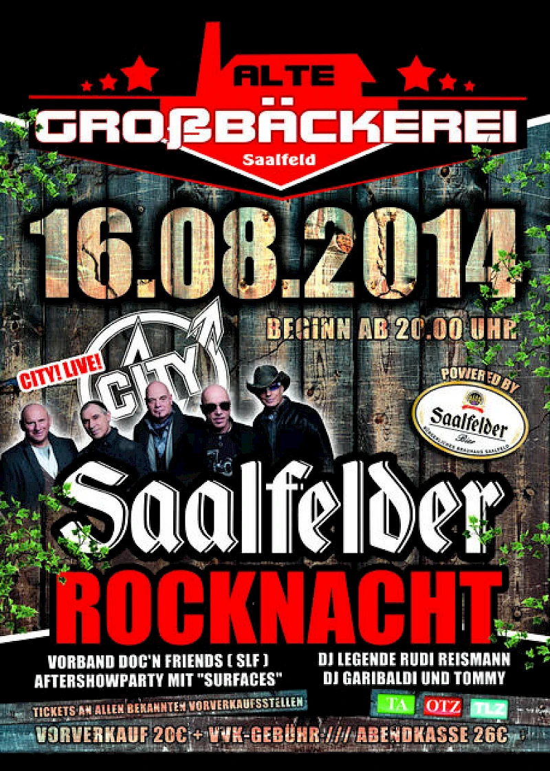 Saalfelder Rocknacht 2014