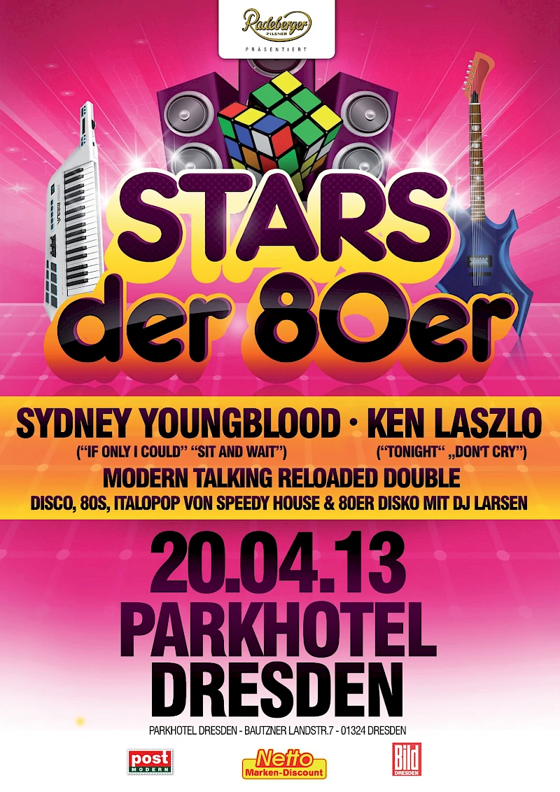 Poster 80er Party 2013