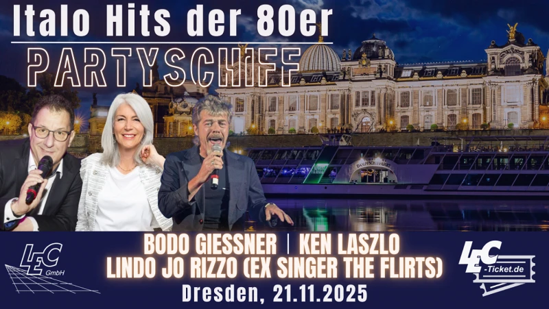 80er Partyschiff Dresden